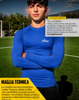 MAGLIA TERMICA MANICA LUNGA BLU CHIARO