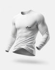 WHITE LONG SLEEVE THERMAL SHIRT