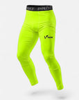 FLUORESCENT YELLOW LONG TIGHTS