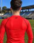 MAGLIA TERMICA MANICA LUNGA ROSSA