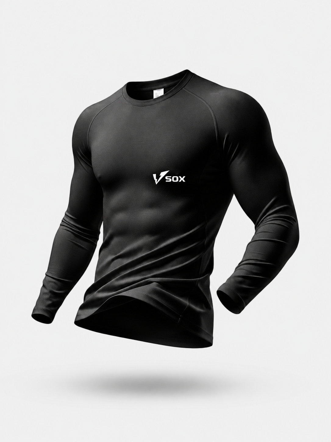 MAGLIA TERMICA MANICA LUNGA NERA