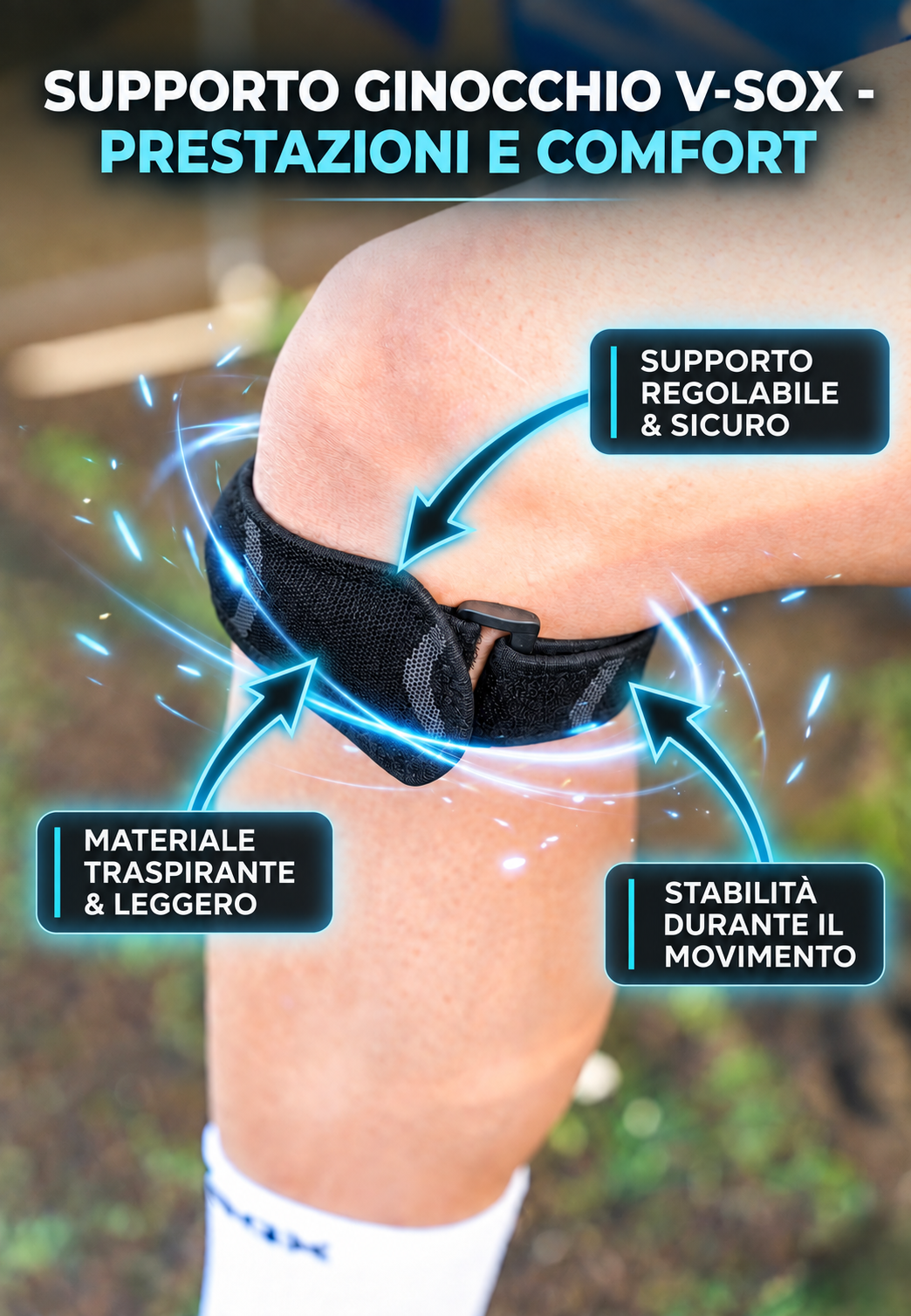 FASCIA DA GINOCCHIO VSOX