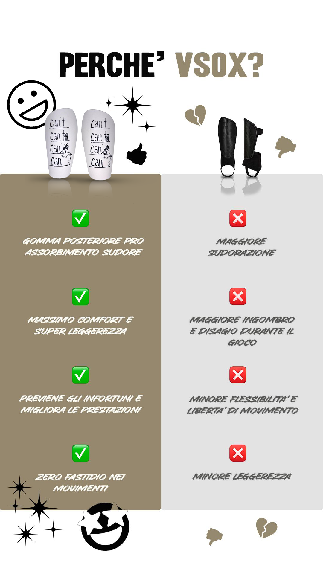 PARASTINCHI PRO SLIM MODELLO “CAN'T BIANCHI”