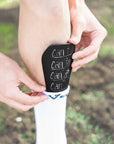PRO SLIM XS CAN'T SHIN GUARDS BLACK