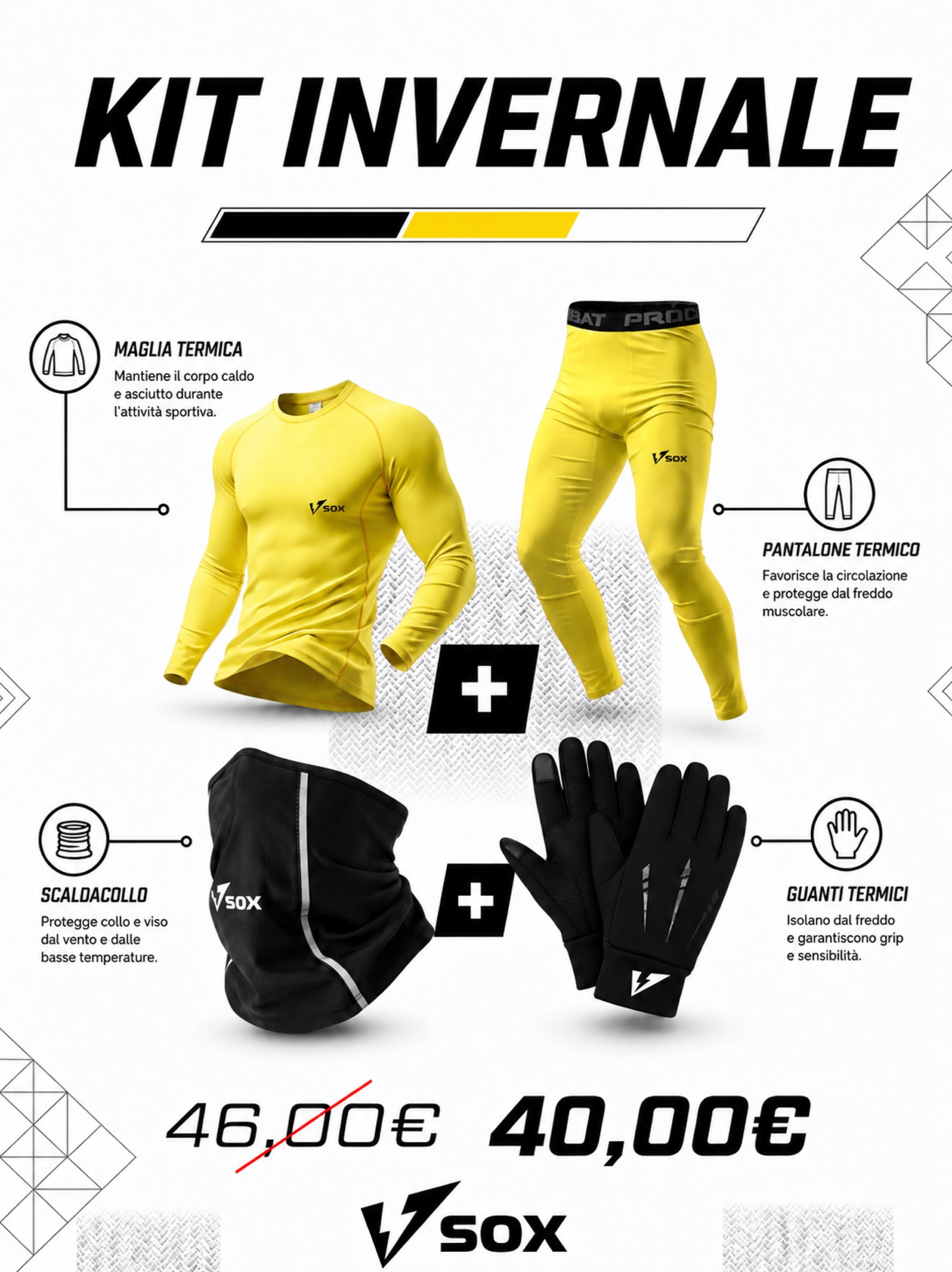KIT ALLENAMENTO INVERNALE