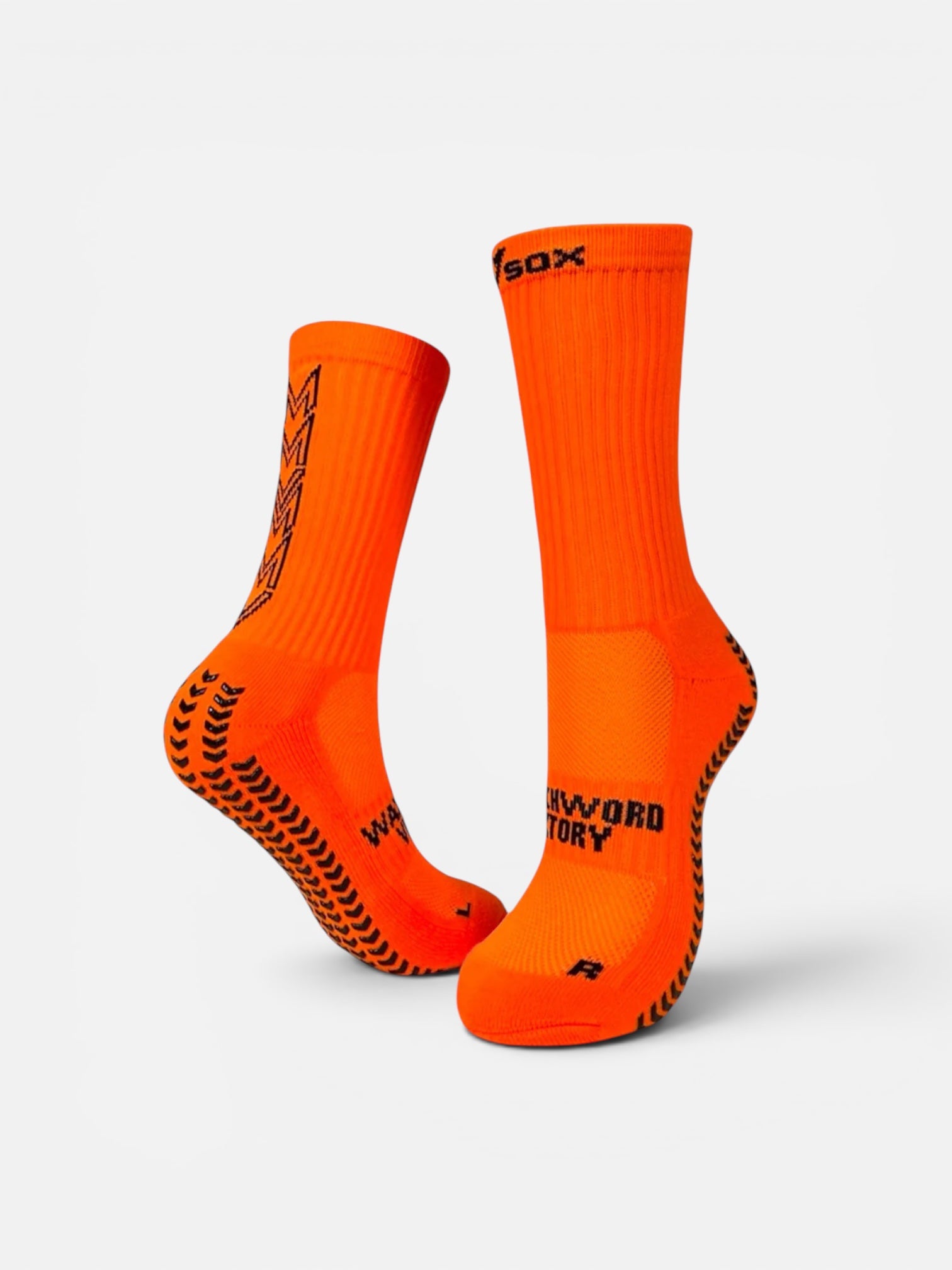 VSOX “VICTORY” ORANGE GRIP SOCKS