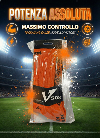 CALZE GRIP VSOX “VICTORY” ARANCIONI