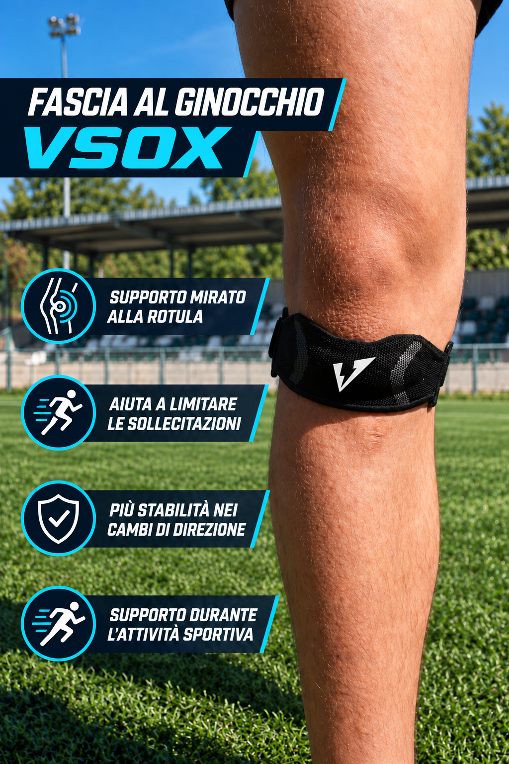 FASCIA DA GINOCCHIO VSOX