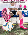CALZE GRIP VSOX “ NO PAIN NO GAIN” ROSA