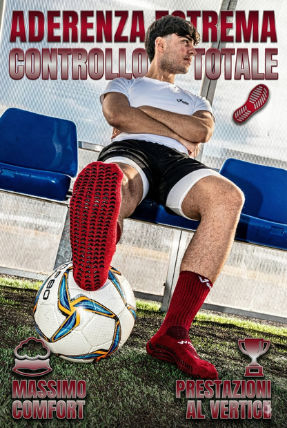 CALZE GRIP VSOX “VICTORY” BORDEAUX