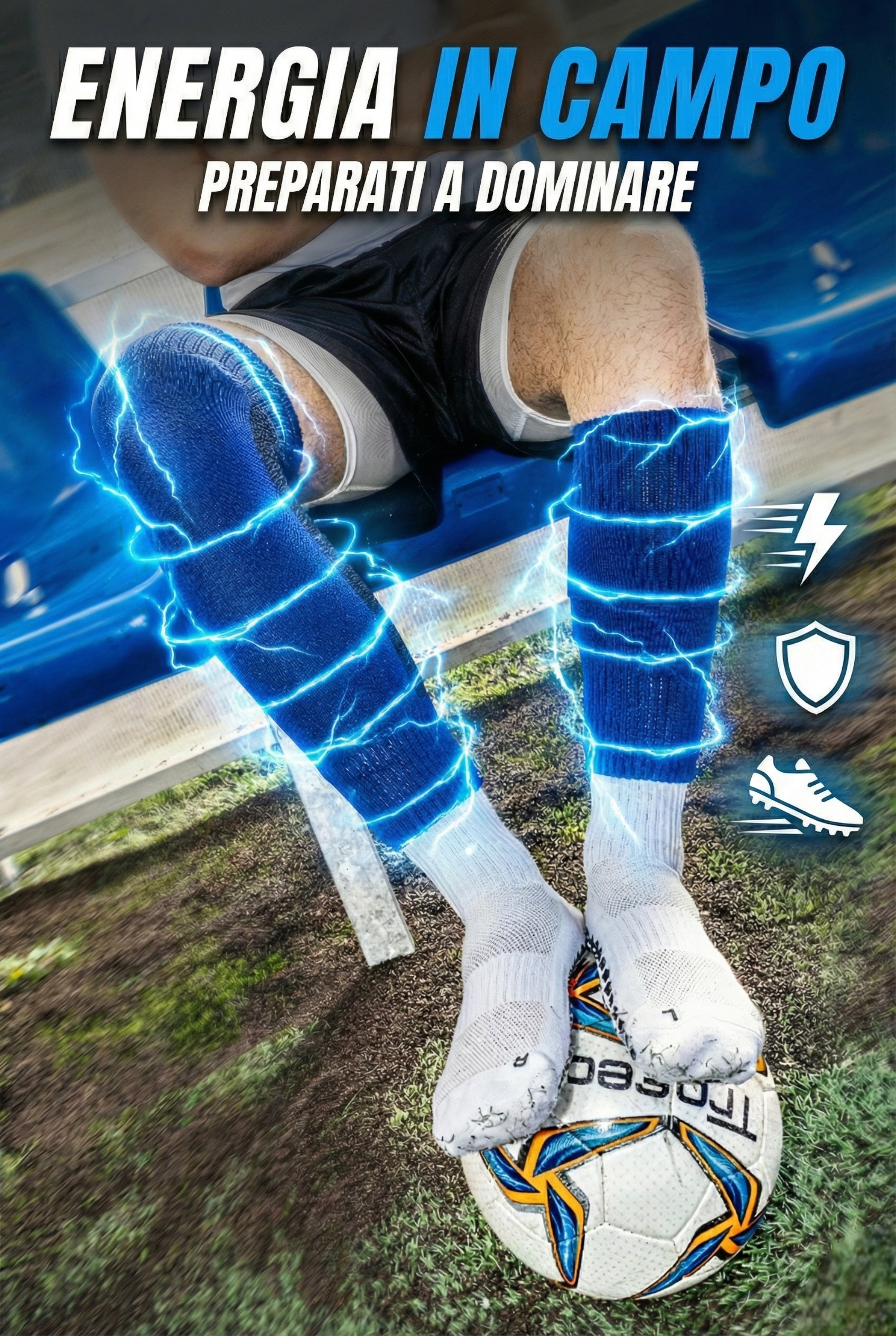 CALZE TUBOLARI BLU SCURO