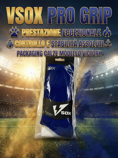 CALZE GRIP VSOX “VICTORY” BLU CHIARO