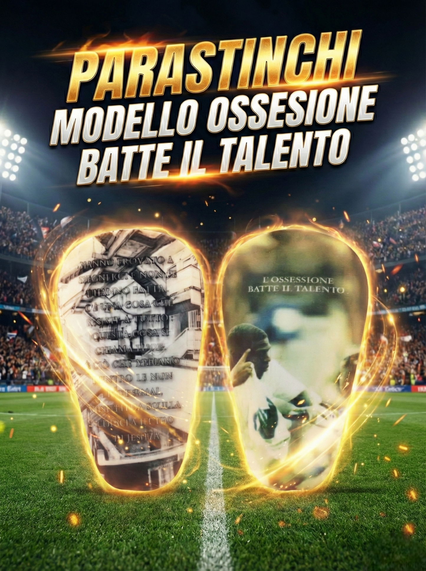 PARASTINCHI MODELLO PRO SLIM ''OSSESSIONE BATTE IL TALENTO''