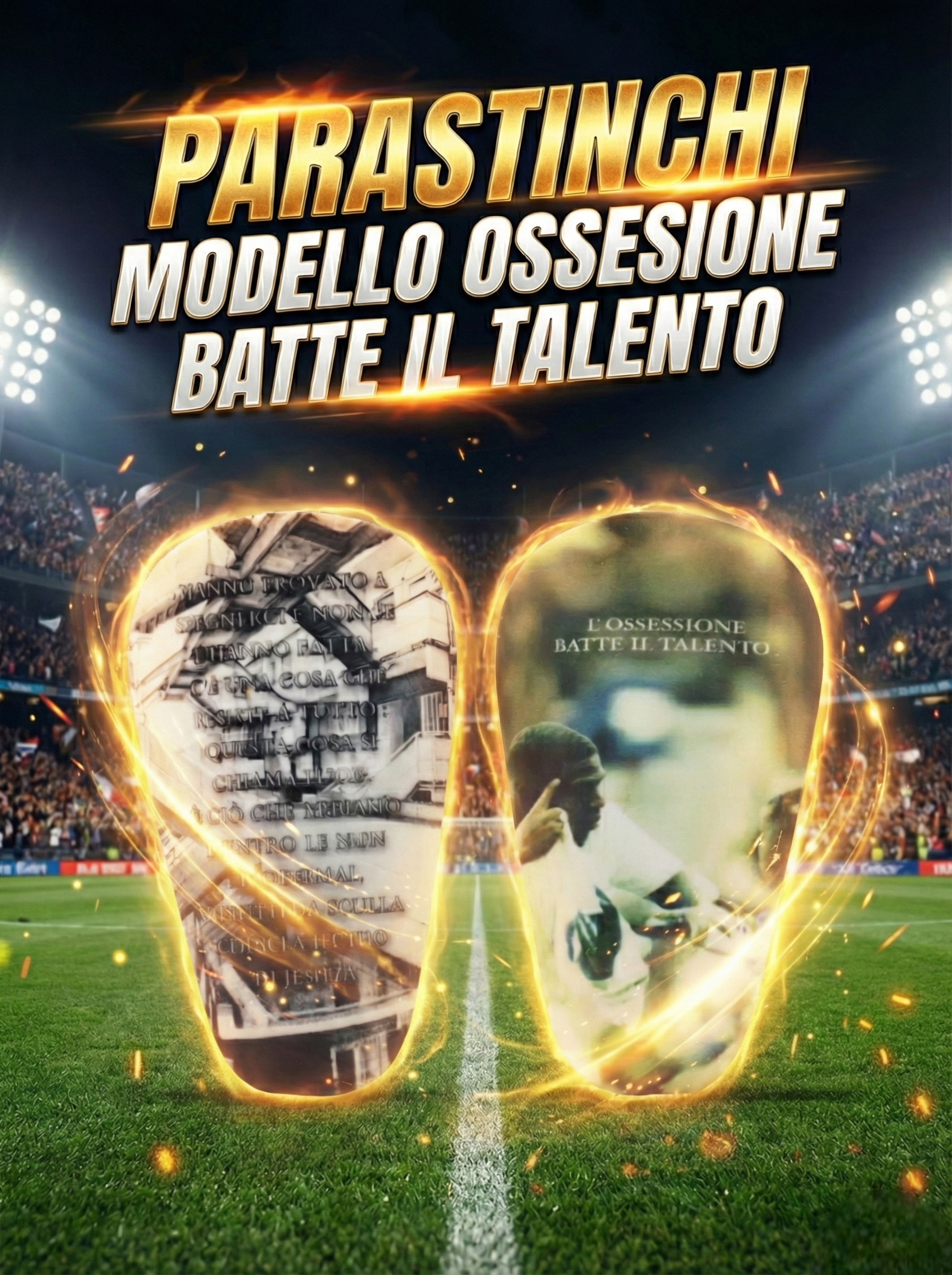 PARASTINCHI PRO SLIM MODELLO ''L’OSSESSIONE BATTE IL TALENTO”