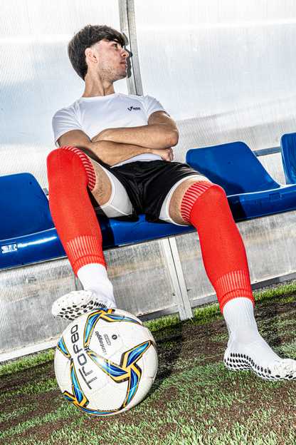 CALZE TUBOLARI ROSSE