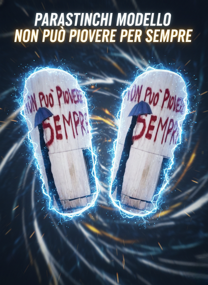 PARASTINCHI MODELLO PRO SLIM XS ''NON PUO' PIOVERE PER SEMPRE''