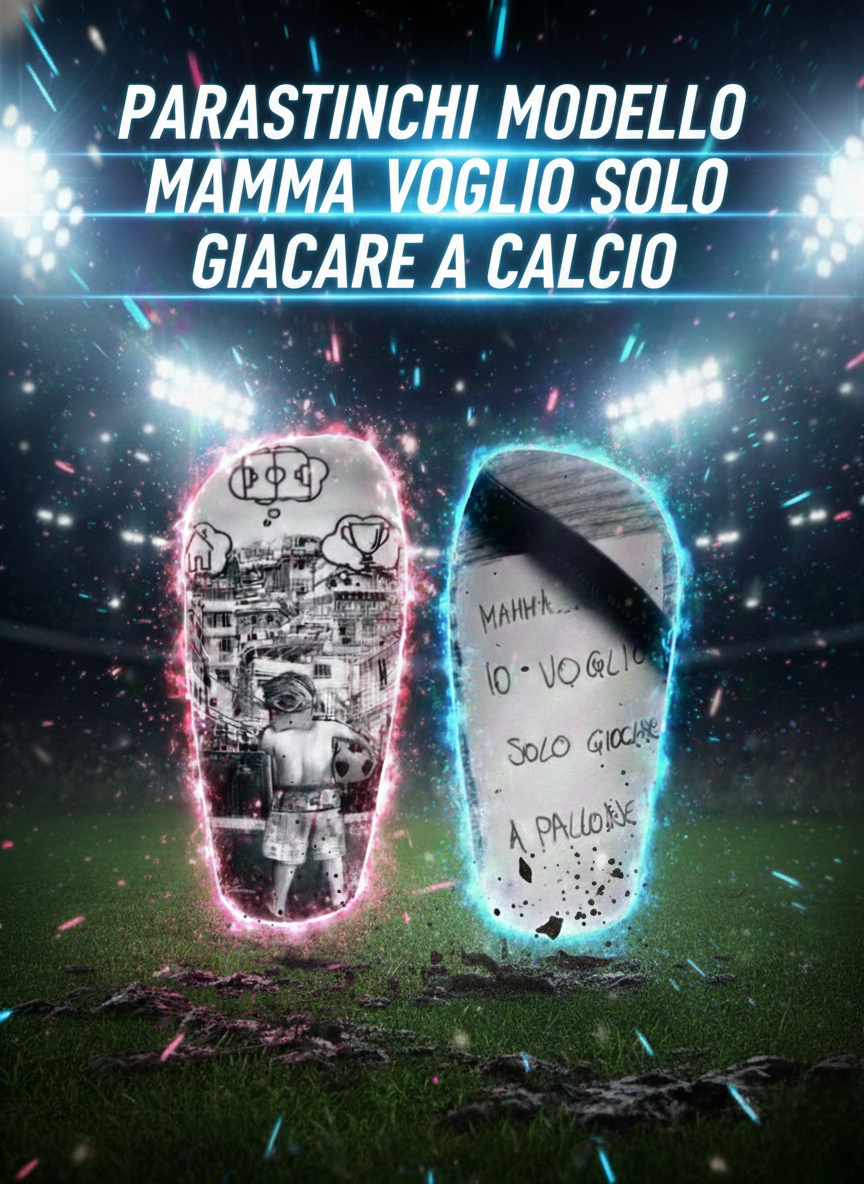 PARASTINCHI MODELLO PRO SLIM XS  ''MAMMA VOGLIO SOLO GIOCARE A PALLONE''