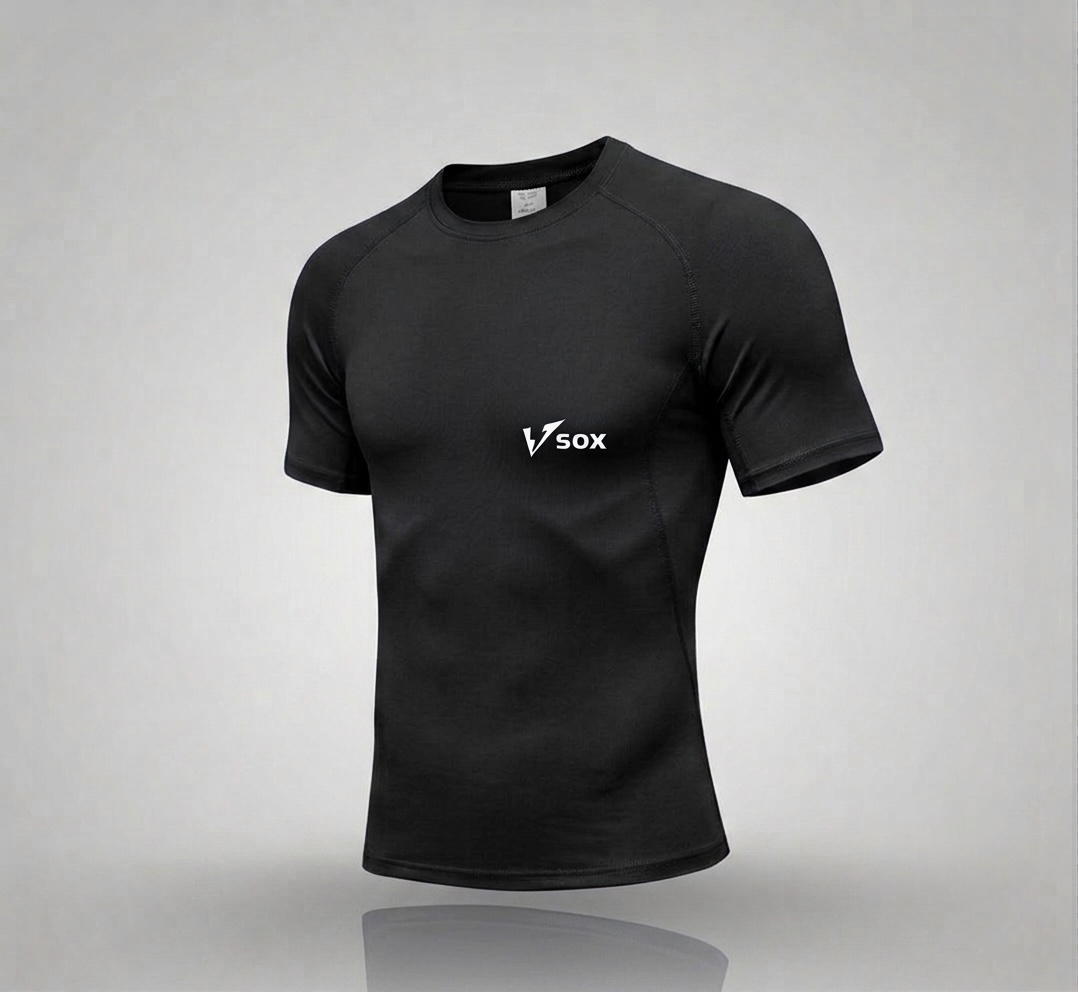 MAGLIA TERMICA MANICA CORTA NERA