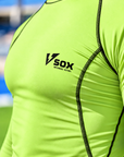 MAGLIA TERMICA MANICA LUNGA GIALLO FLUO