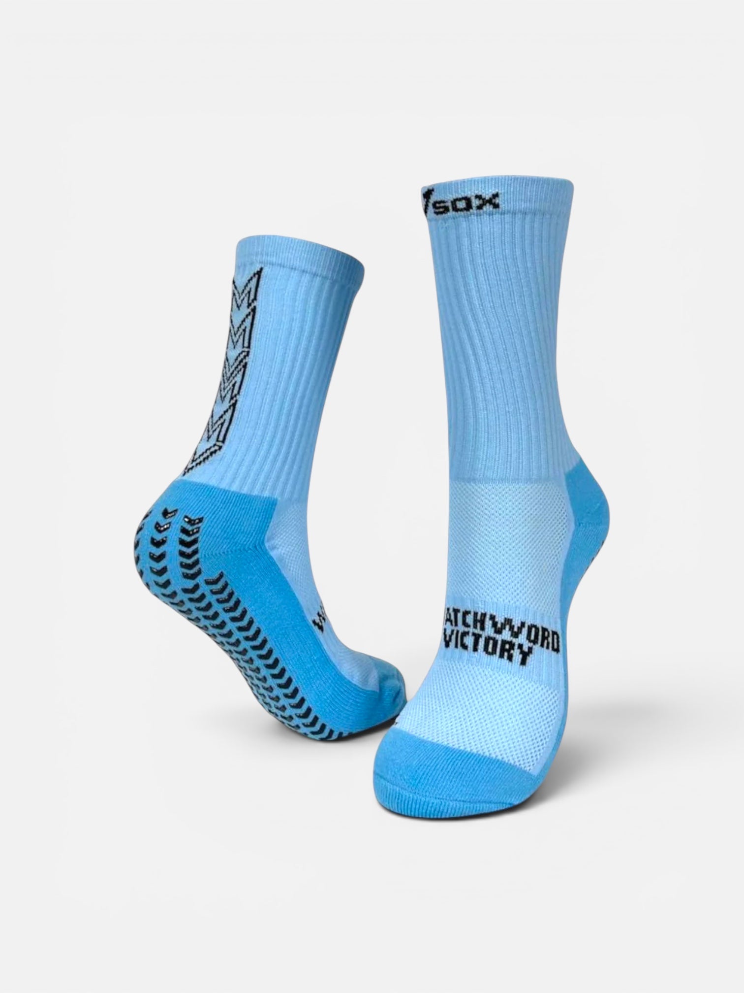 VSOX “VICTORY” GRIP SOCKS BLUE