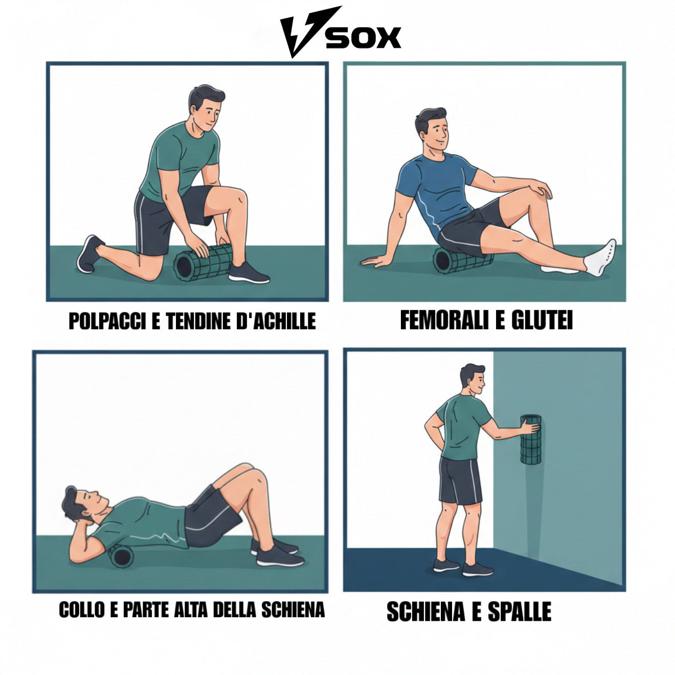 VSOX MASSAGE ROLLER