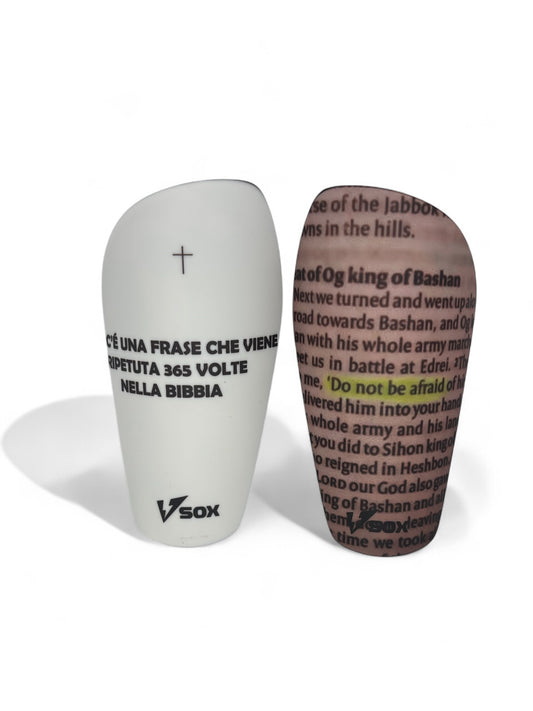 SHIN GUARDS "DON'T BE AFRAID"