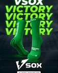 VSOX “VICTORY” GREEN GRIP SOCKS