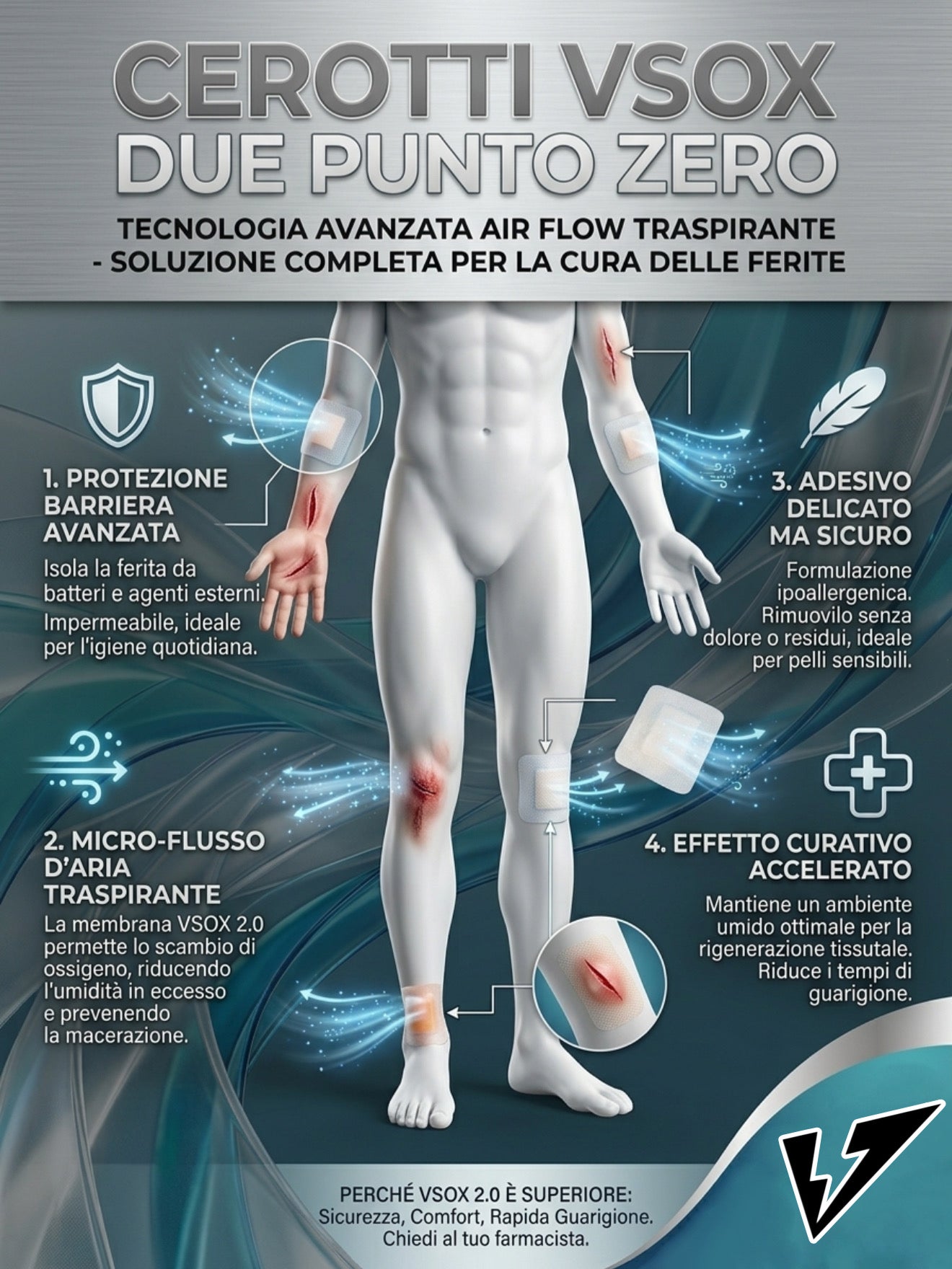 CEROTTI CON TECNOLOGIA "AIR FLOW"