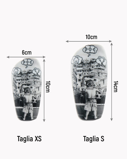 PARASTINCHI MODELLO PRO SLIM XS  ''MAMMA VOGLIO SOLO GIOCARE A PALLONE''