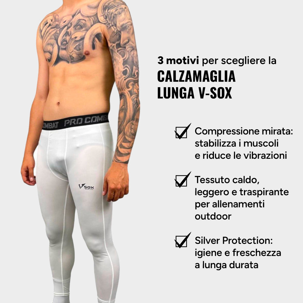 CALZAMAGLIA LUNGA BIANCA