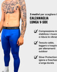 CALZAMAGLIA LUNGA BLU CHIARO