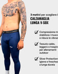 CALZAMAGLIA LUNGA BLU SCURO