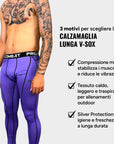CALZAMAGLIA LUNGA VIOLA