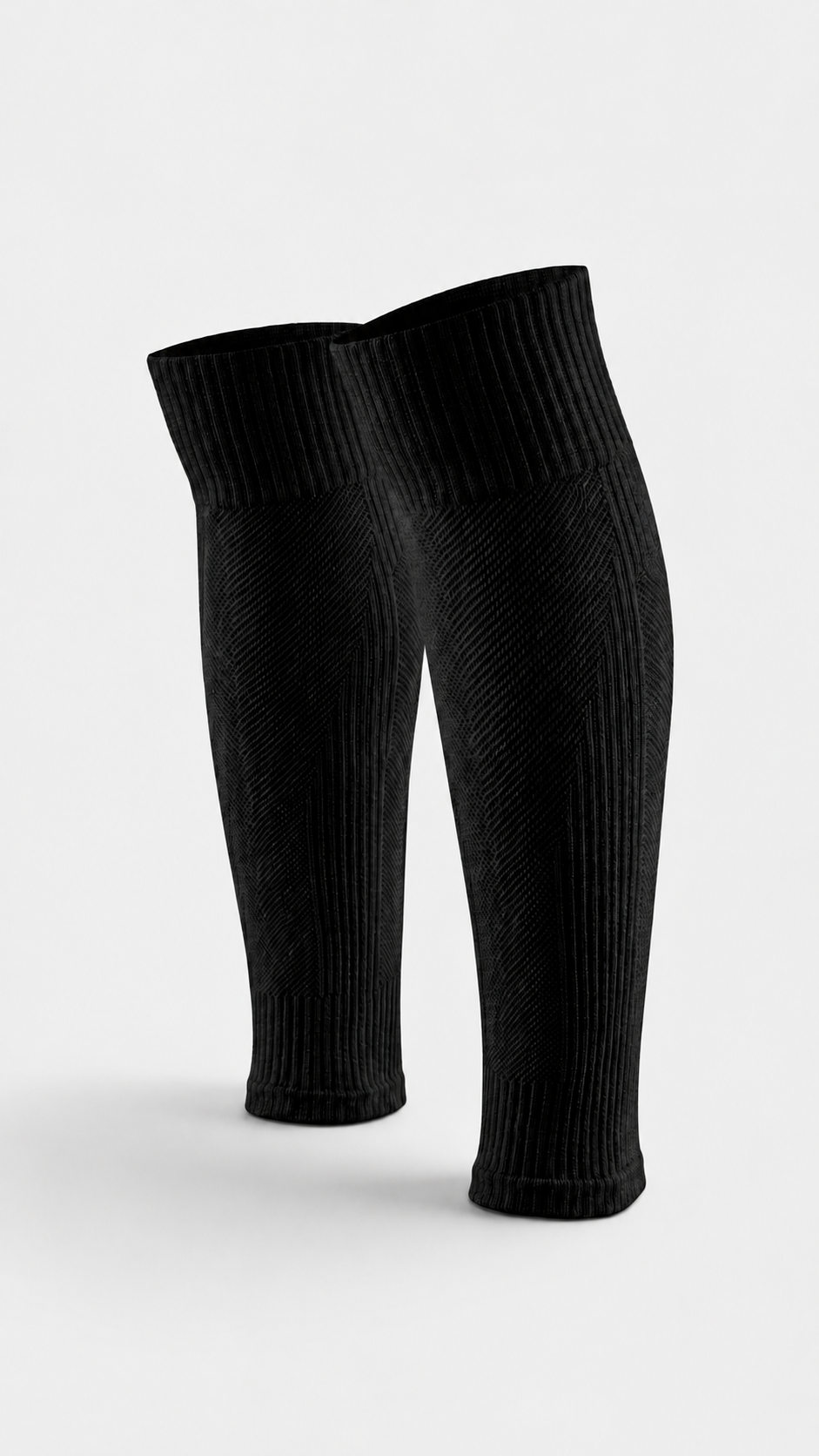 BLACK TUBULAR SOCKS