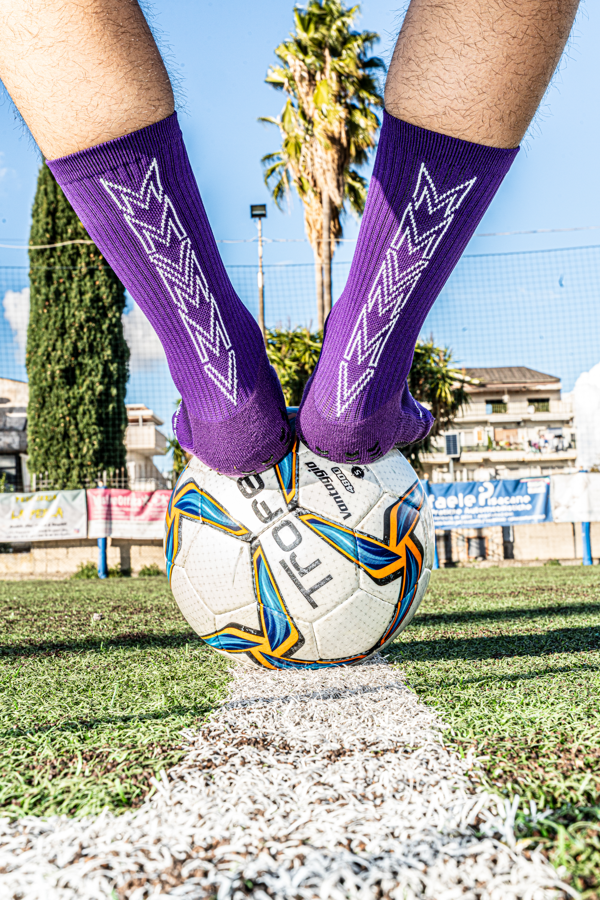 CALZE GRIP VSOX “VICTORY” VIOLA