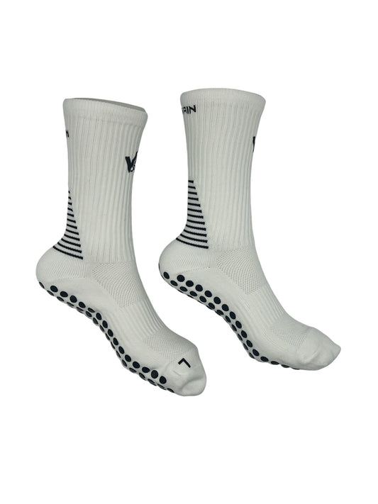 Calze Grip V-Sox “ No Pain No Gain” Bianche