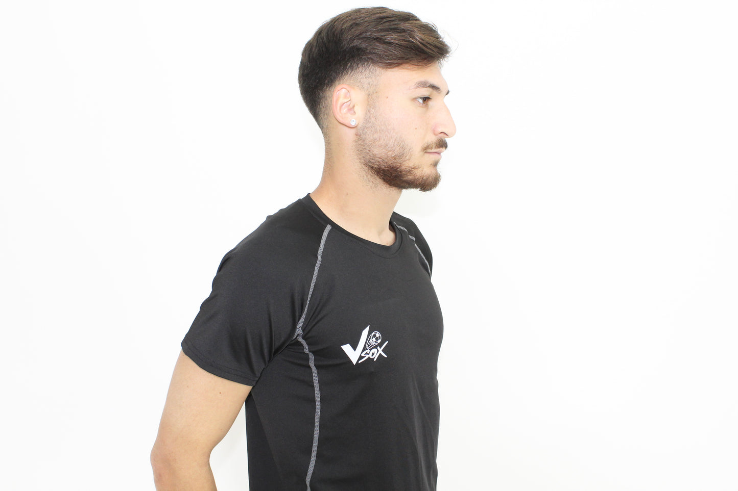 MAGLIA TERMICA MANICA CORTA NERA