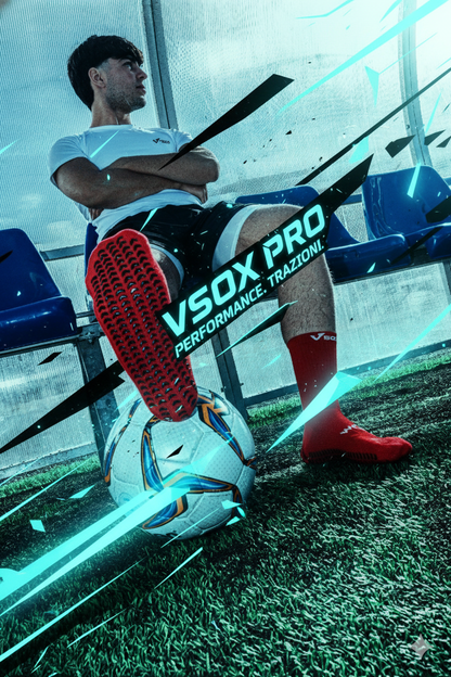 CALZE GRIP VSOX “VICTORY” ROSSE