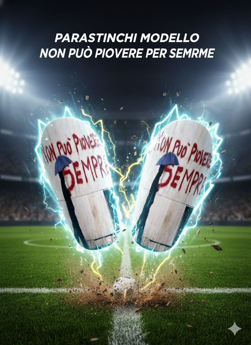 PARASTINCHI MODELLO PRO SLIM XS ''NON PUO' PIOVERE PER SEMPRE''