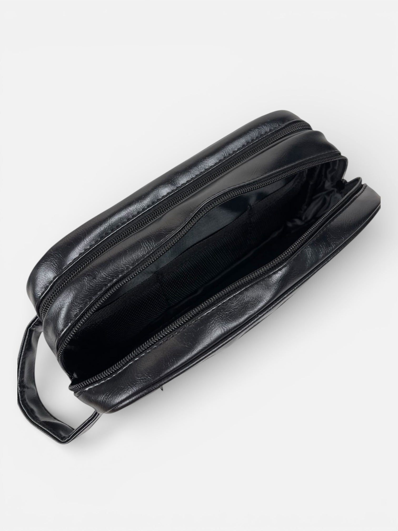 DOUBLE LAYER LEATHER BAG