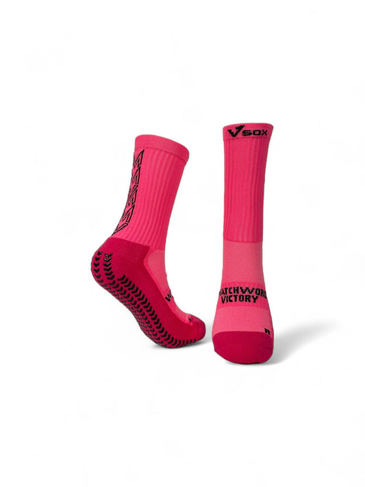 GRIP SOCKS VSOX “VICTORY” PINK