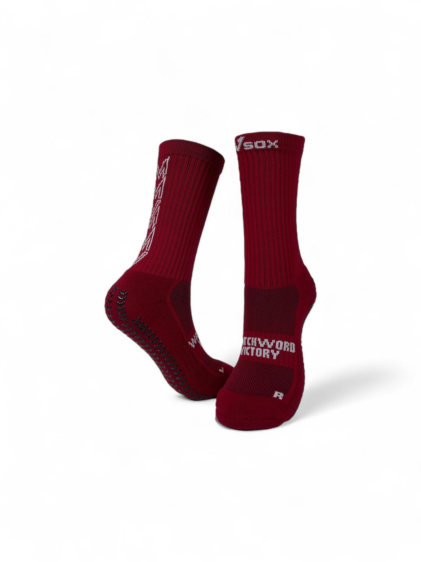 GRIP SOCKS VSOX “VICTORY” BORDEAUX