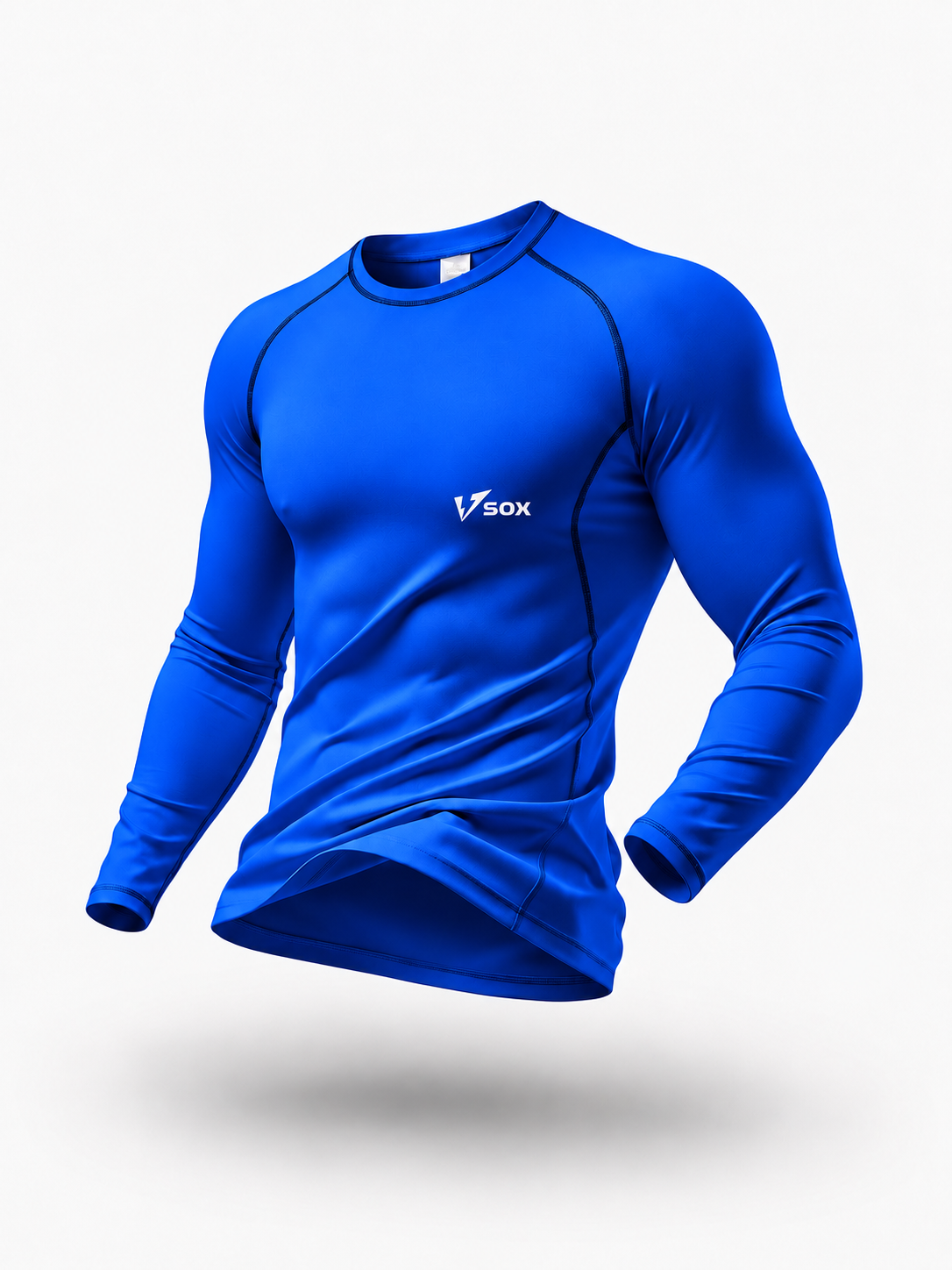 MAGLIA TERMICA MANICA LUNGA BLU CHIARO