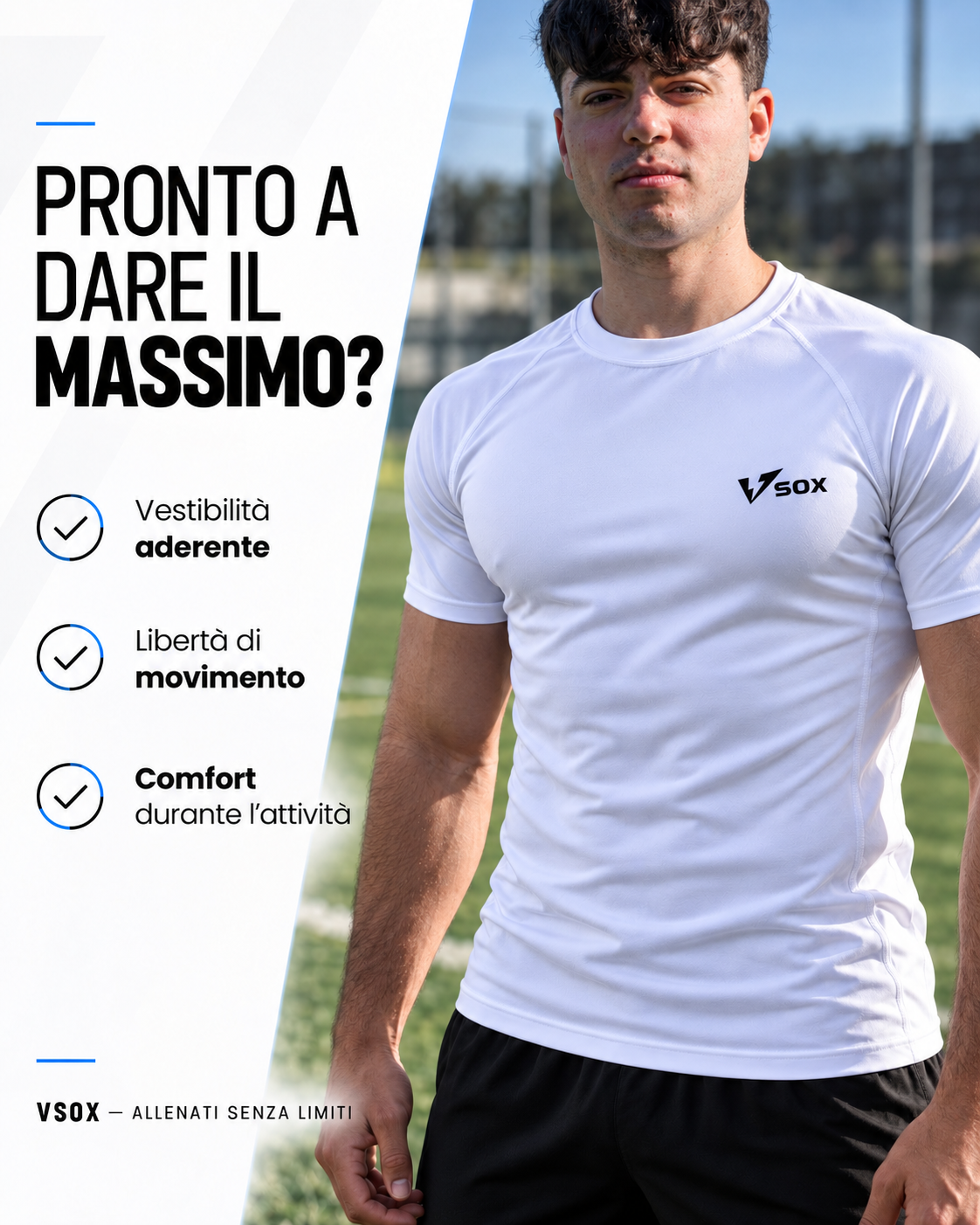 MAGLIA TERMICA MANICA CORTA BIANCA