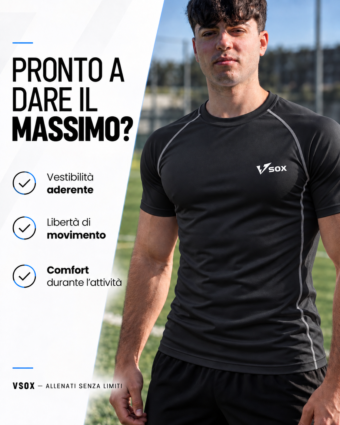 MAGLIA TERMICA MANICA CORTA NERA