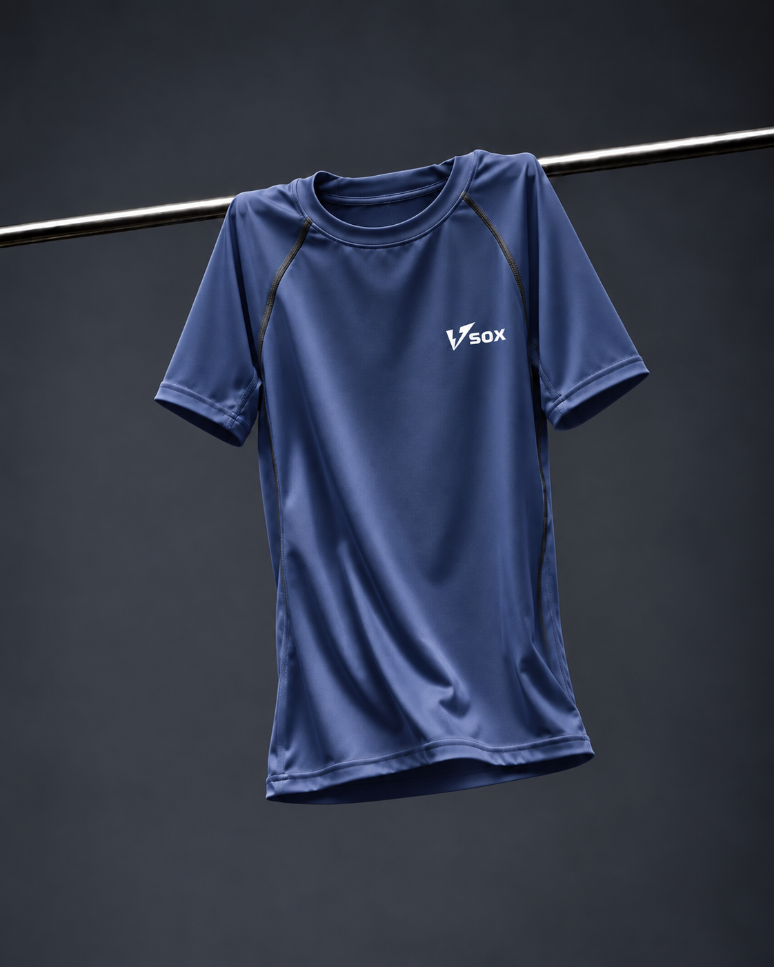 MAGLIA TERMICA MANICA CORTA BLU SCURO