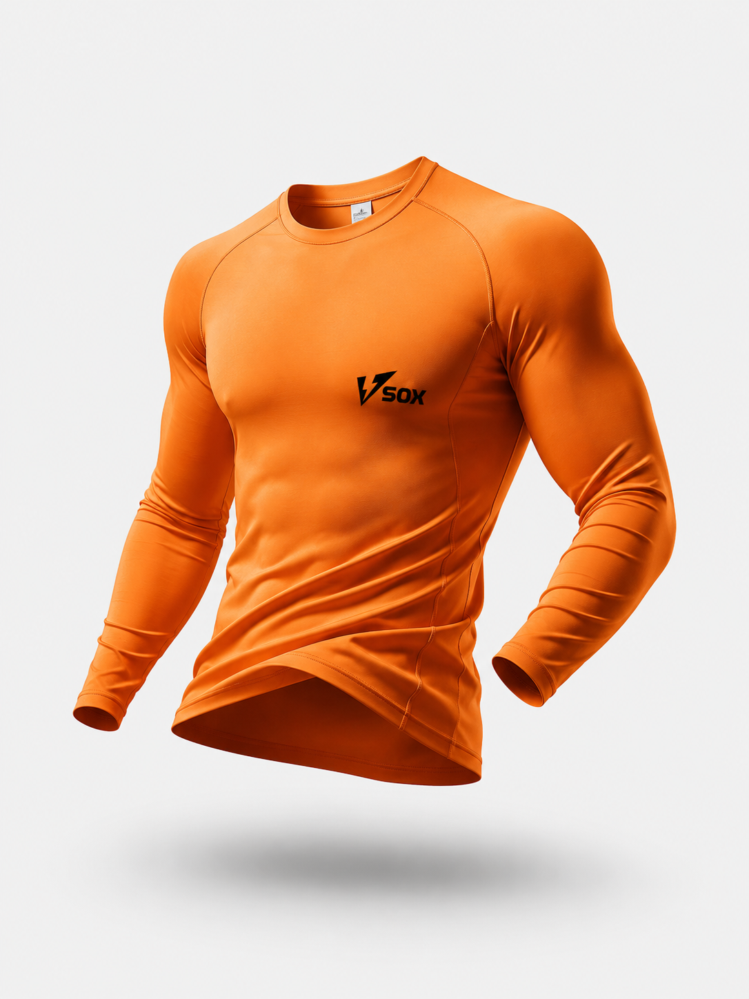 MAGLIA TERMICA MANICA LUNGA ARANCIONE