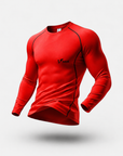 MAGLIA TERMICA MANICA LUNGA ROSSA