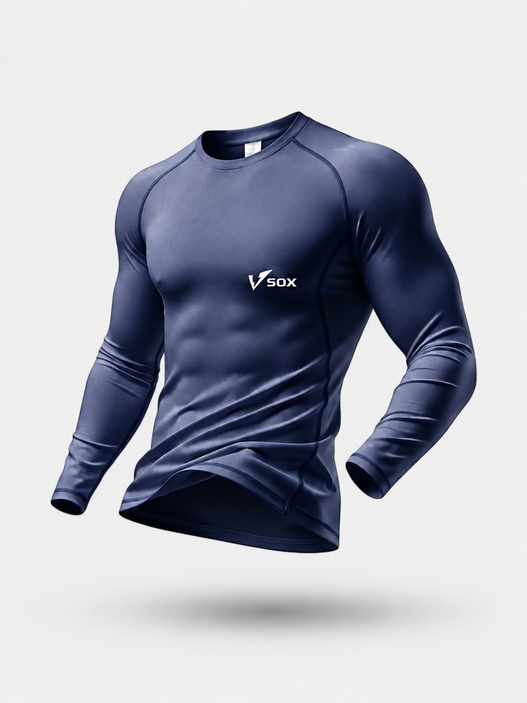 MAGLIA TERMICA MANICA LUNGA  BLU SCURO