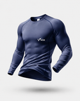 MAGLIA TERMICA MANICA LUNGA  BLU SCURO